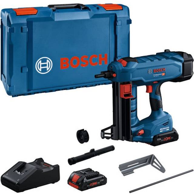 Billede af Bosch Professional GNB 18V-40 Dykkerpistol 2 stk 4,0 Ah batteri hurtiglader og XL-BOXX